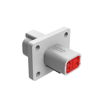 Amphenol AT 4C FLNG MT PN GRY AT044PL012